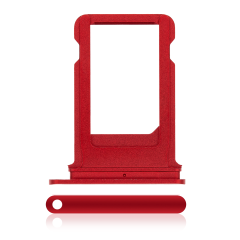 Sim Card Tray Compatible For iPhone 8 Plus (Red)