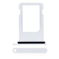 Sim Card Tray Compatible For iPhone 8 Plus (Silver)