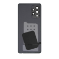 Back Cover Glass With Camera Lens Compatible For Samsung Galaxy A52s (Service Pack) (Awesome Black)