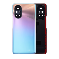 Back cover Glass With Camera Lens Compatible For Huawei Nova 8 (Silver)