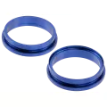 Back Camera Bezel Ring Only Compatible For iPhone 16 / 16 Plus (Ultramarine) (2 Piece Set)