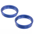 Back Camera Bezel Ring Only Compatible For iPhone 16 / 16 Plus (Ultramarine) (2 Piece Set)