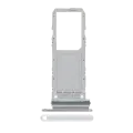 Single Sim Card Tray Compatible For Samsung Galaxy Note 10 (Aura Glow / Silver)
