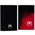 Faceplate Cover (Top & Bottom) Compatible For PlayStation 5 (1000 / 1100 / 1200) (Spider-Man)